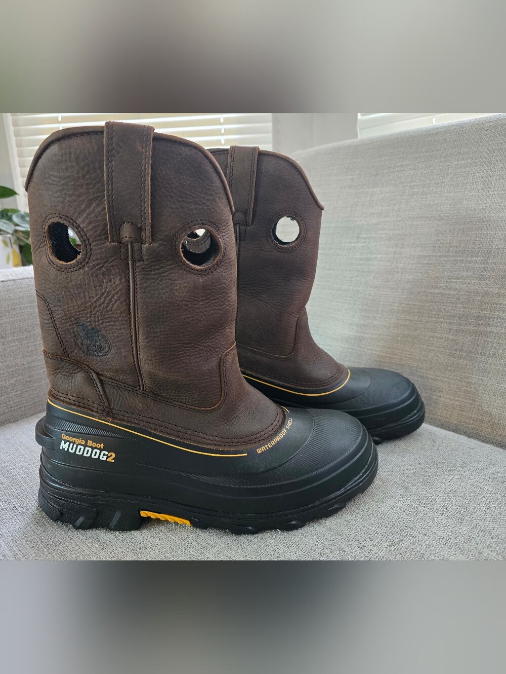 Georgia Boot Brown Muddog 2 Work Boots